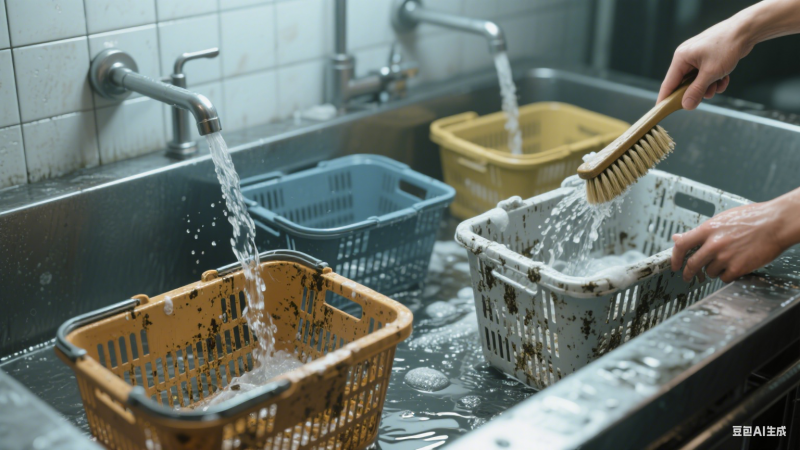 周转筐清洗机的区别，周转筐清洗机虽均以 “清洁筐具” 为核心目标，但因清洗方式、自动化水平、加热配置及适用场景的差异，衍