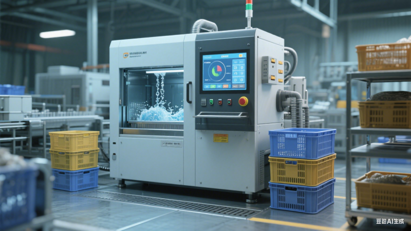 周转洗筐机的特点,有效清洁特性：多维度去污与均匀无死角，保障卫生标准(7)