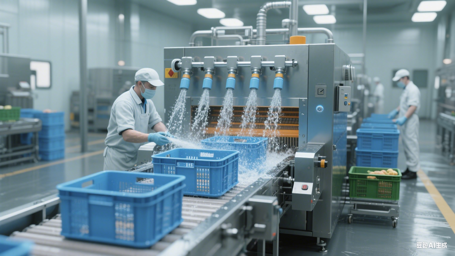 告别手动清洗烦恼！周转筐清洗机轻松搞定污渍还省人力(5)