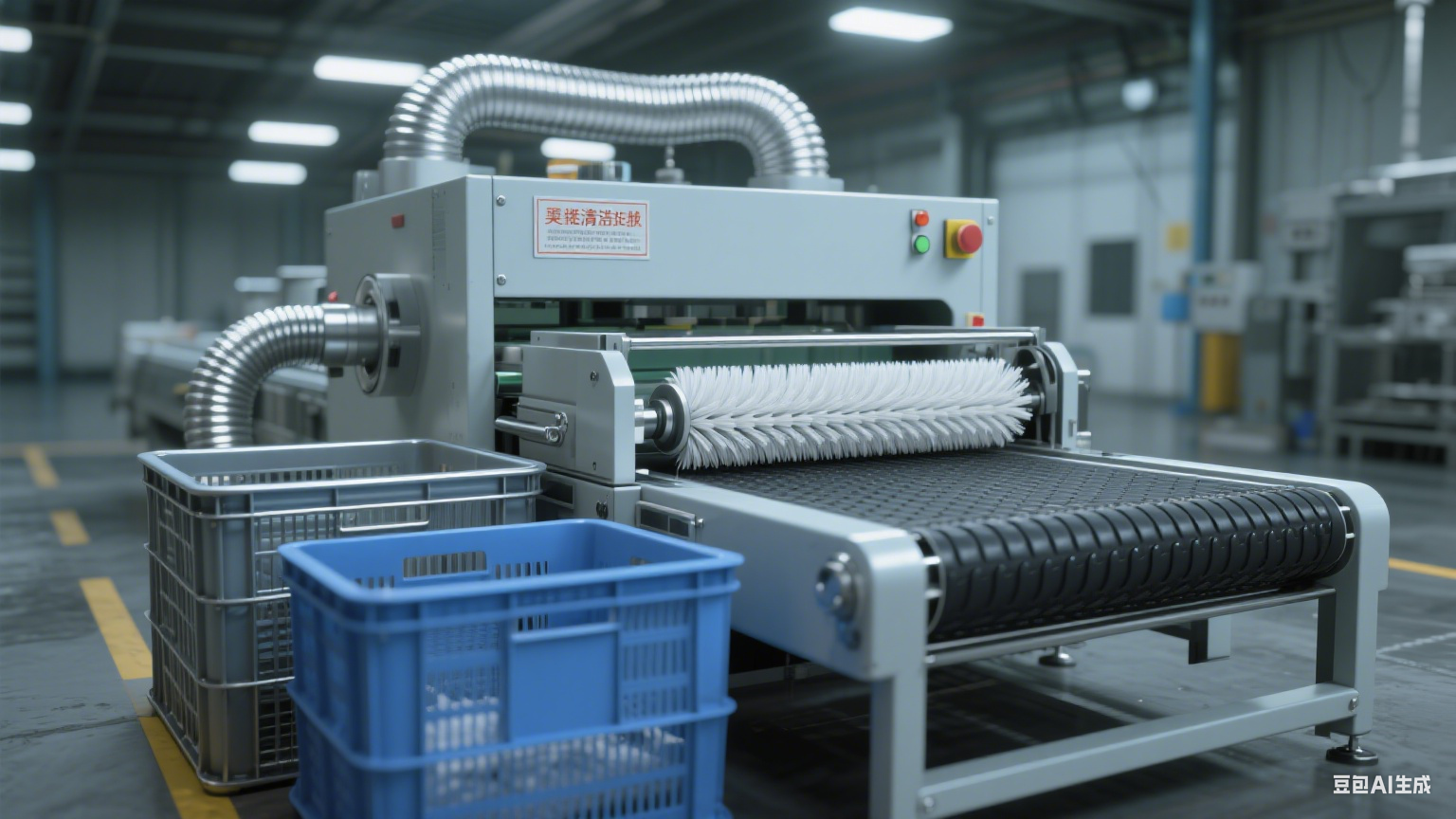 适配多种筐型的周转筐清洗机：清洁彻底又能提升生产效率(3)