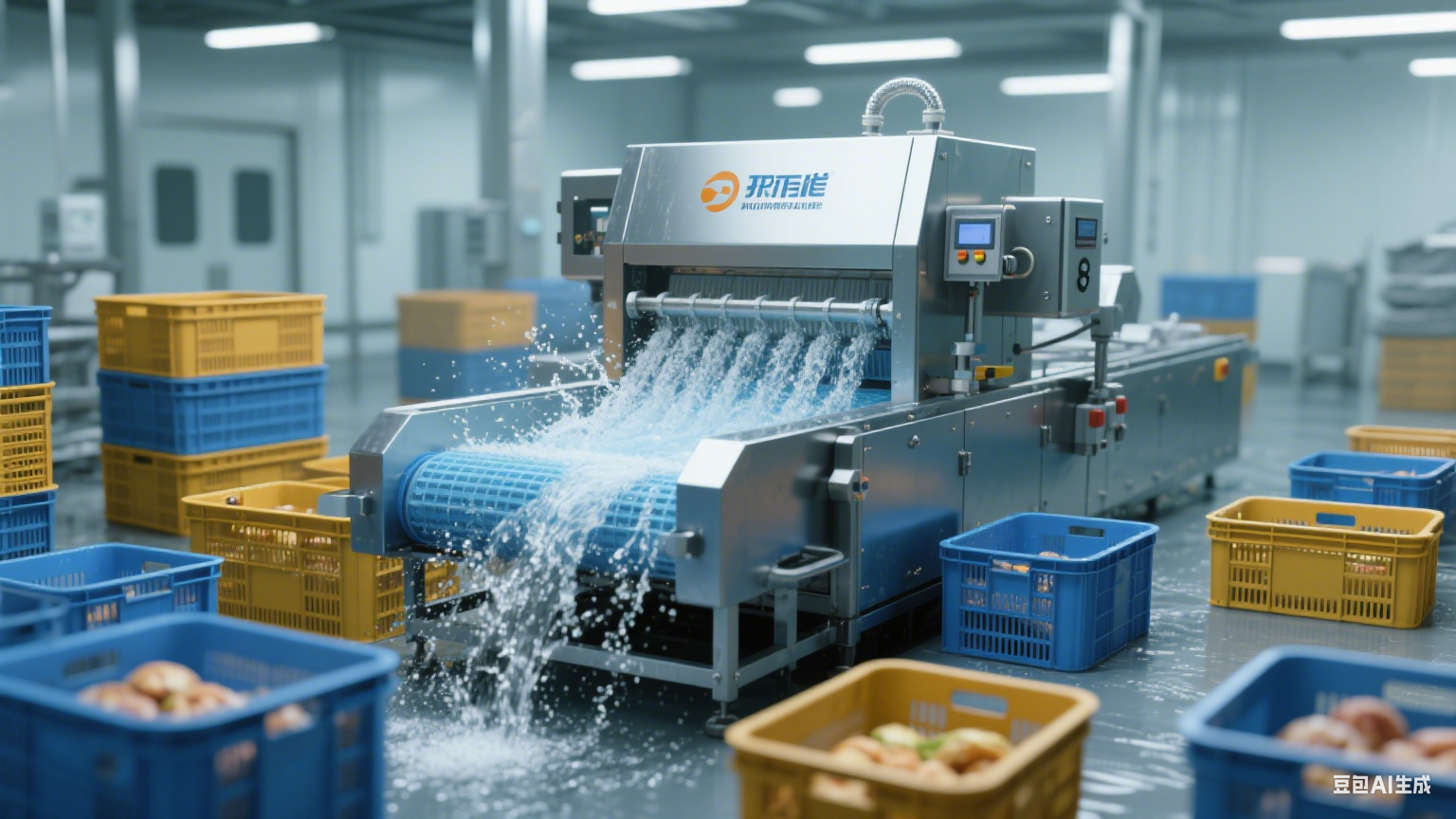 适配多种筐型的周转筐清洗机：清洁彻底又能提升生产效率(5)