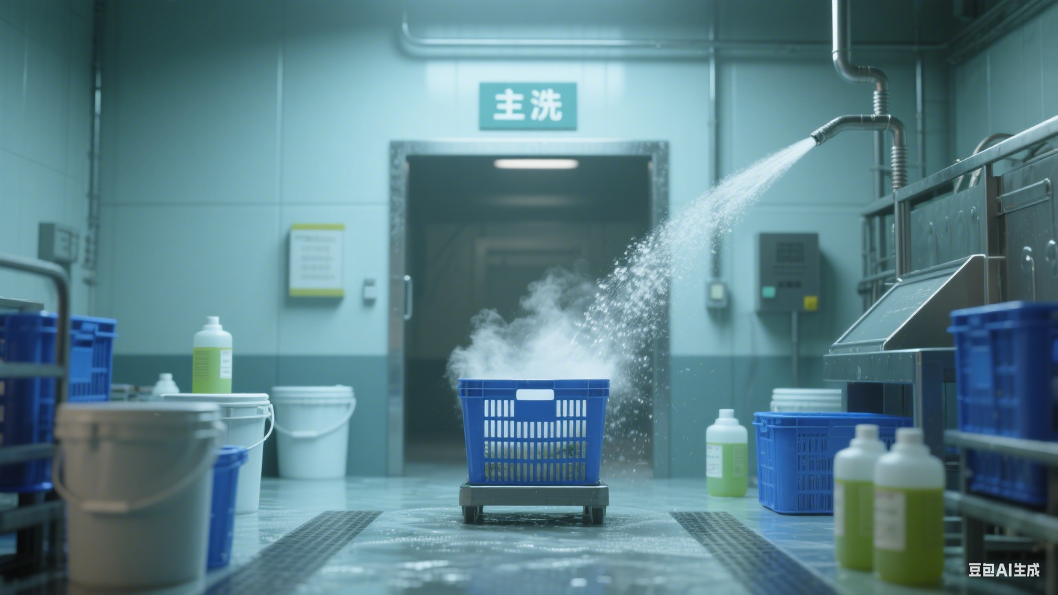 洗筐机的工作原理：层层喷淋里的清洁智慧(5)