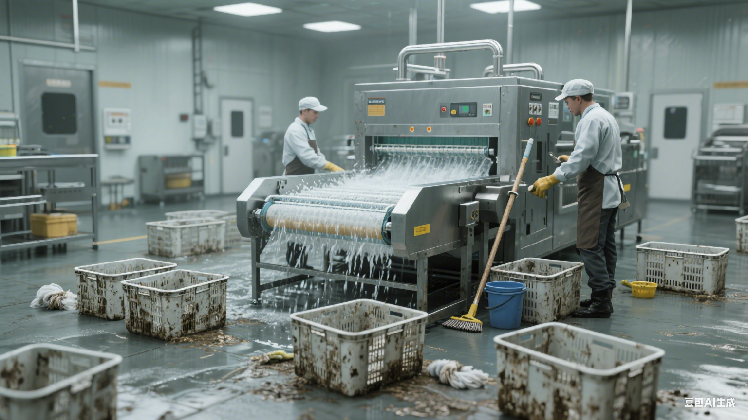 告别清洁不达标，周转筐清洗机精准清洗超放心(1)