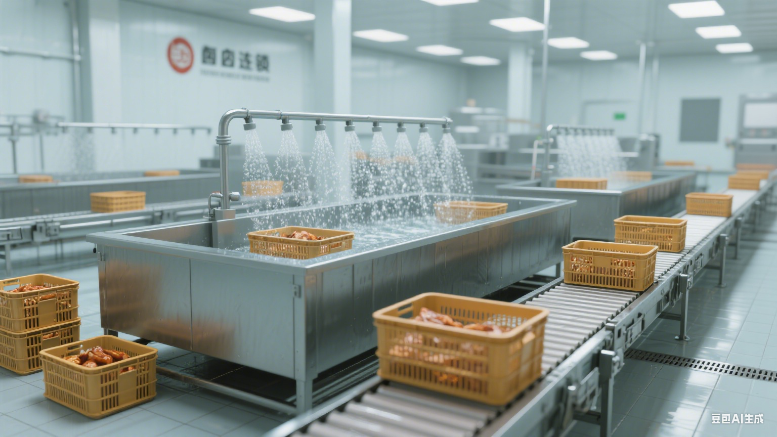 高温高压去油污肉制品筐清洗机：肉制品行业的 “油污克星”(6)