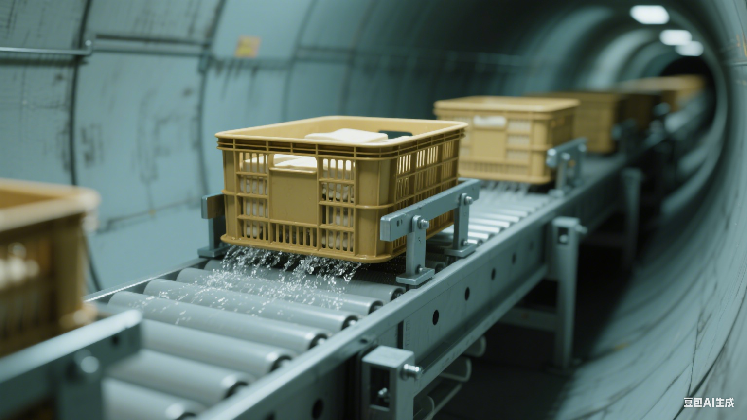 隧道式豆腐盘子筐洗筐机：清洗能力藏在这些细节里(3)