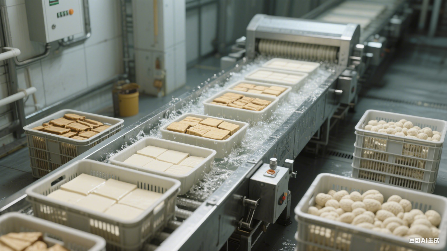 隧道式豆腐盘子筐洗筐机：清洗能力藏在这些细节里(5)