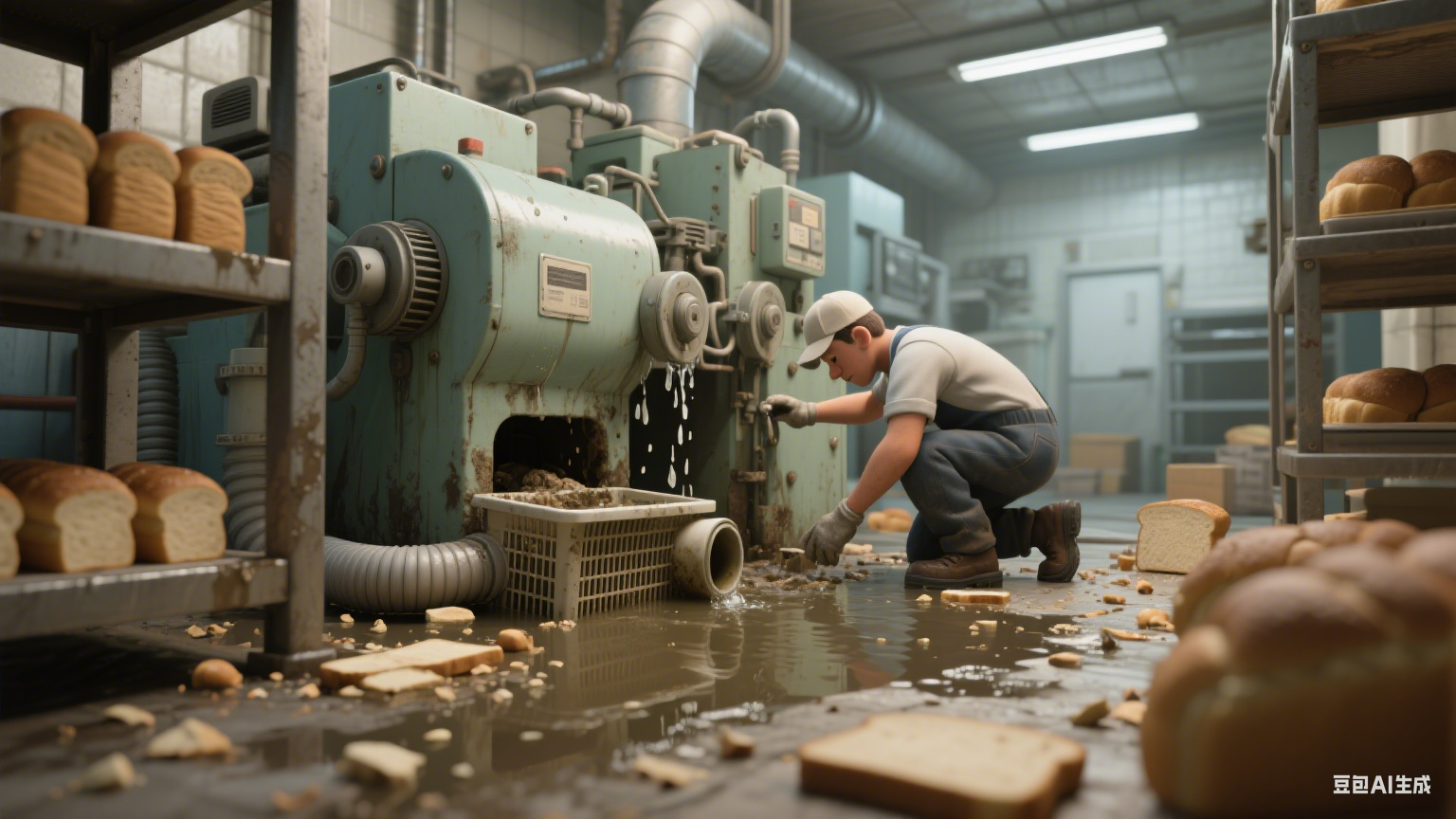 全自动洗筐机器：一次能洗几个筐？真能完全不用人工吗？(4)