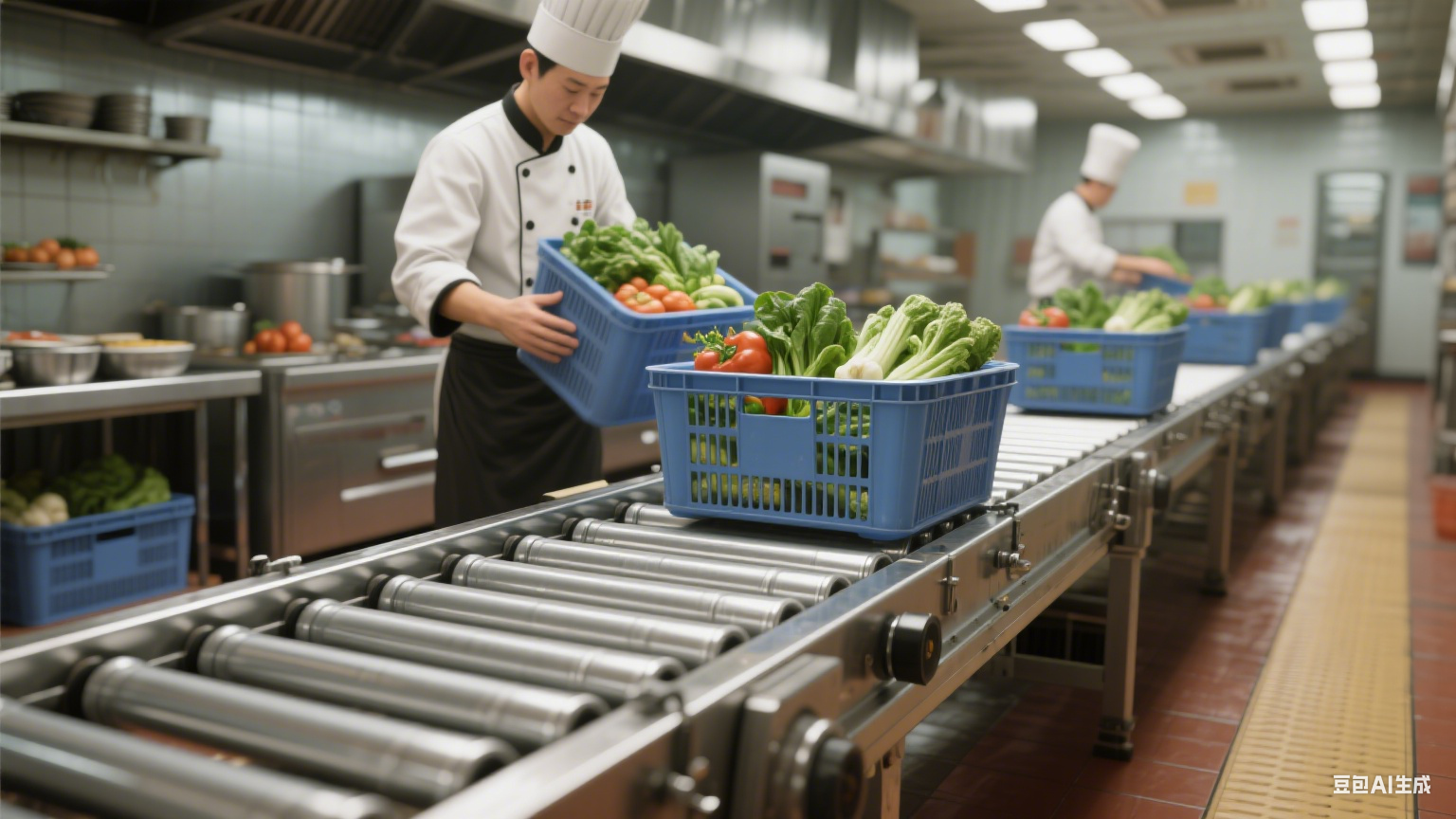 喷淋洗筐机的输送轨道：不起眼却超关键的 “送筐小能手”(3)