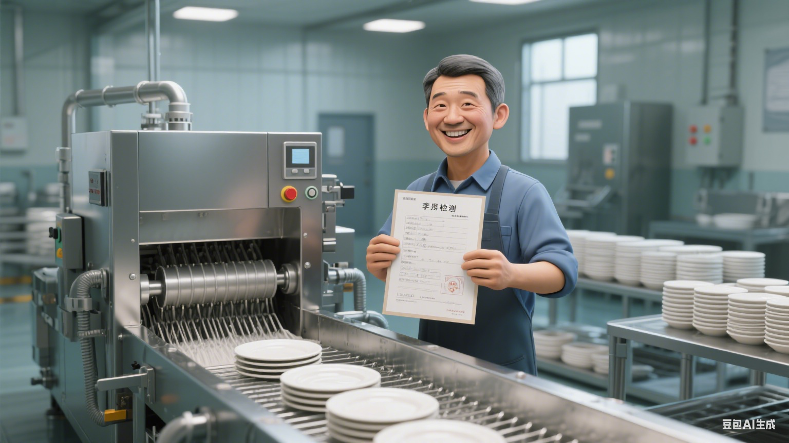 不锈钢盘清洗机咋杀菌？(1)