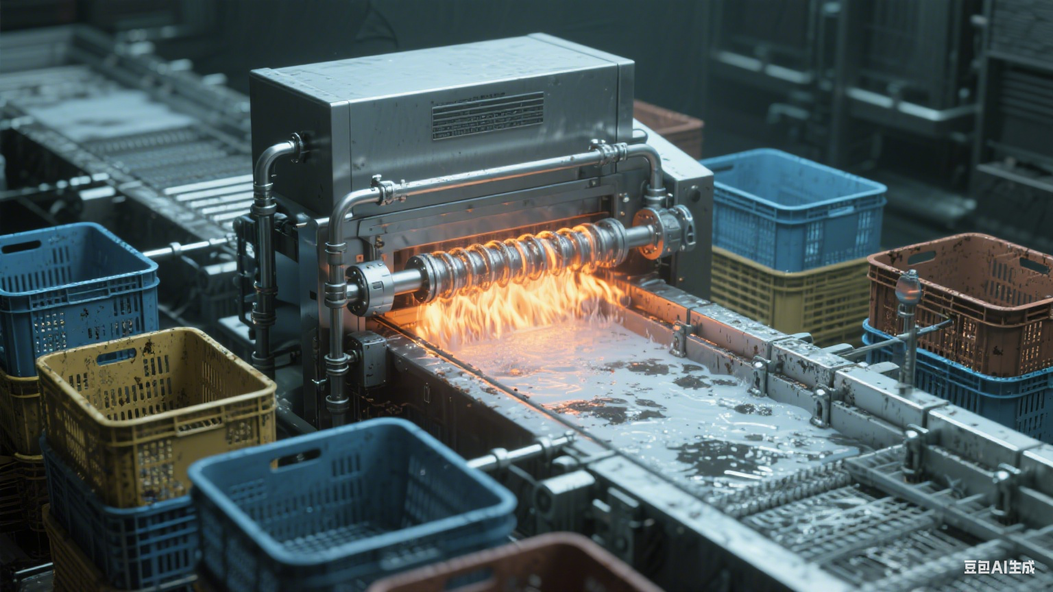 洗筐机加热体系：解构 “热源适配 + 温控协同” 的周转筐洁净热力方案(1)