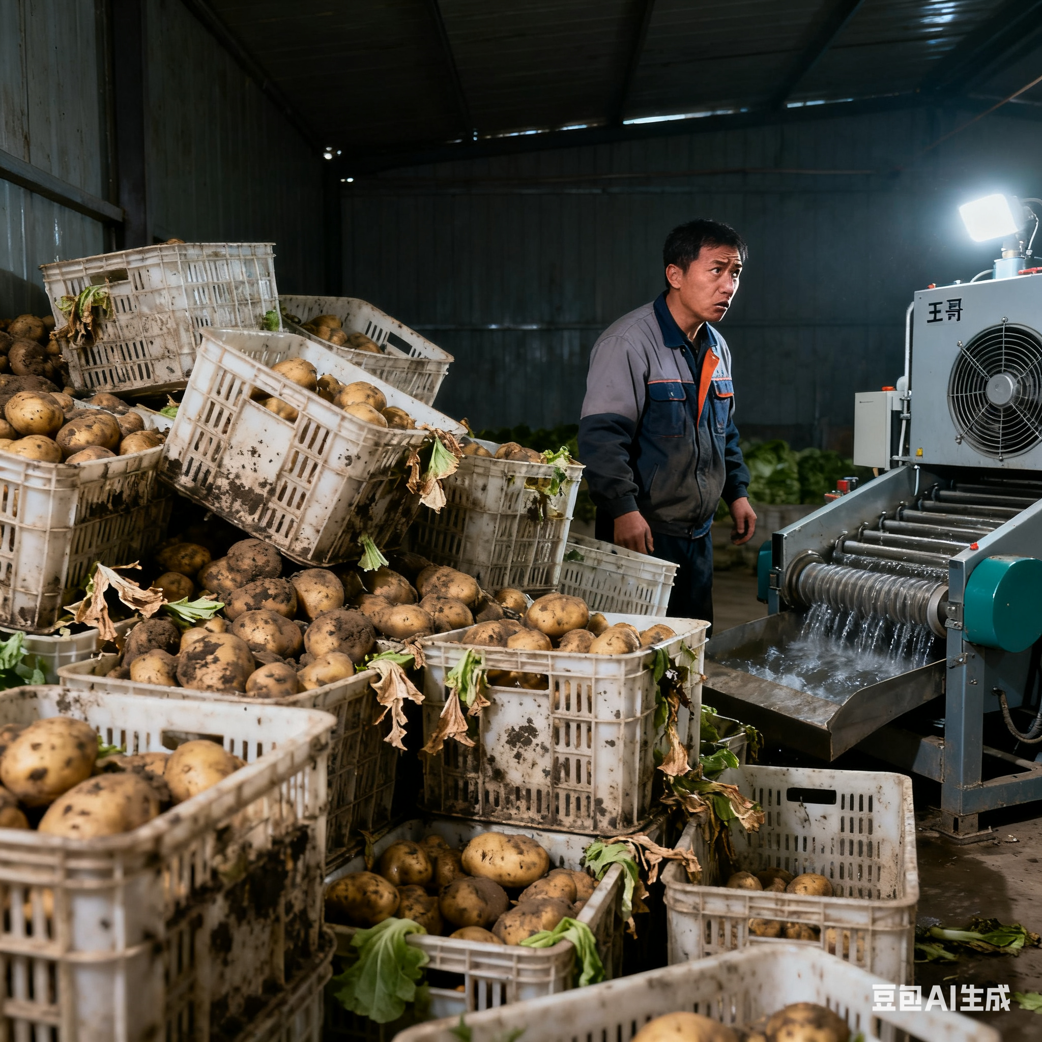 周转筐清洗设备洗过后，筐子啥样？(1)